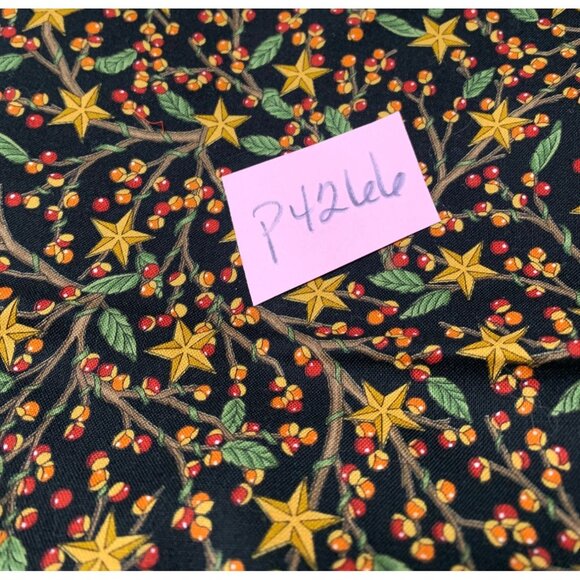 Moda Crabapple Farm Cotton Fabric By Deb Strain 1/2 yard with Star & Berry Patte - Picture 5 of 5